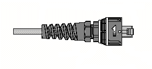 PL1300 Medical Cable Connector Diagram